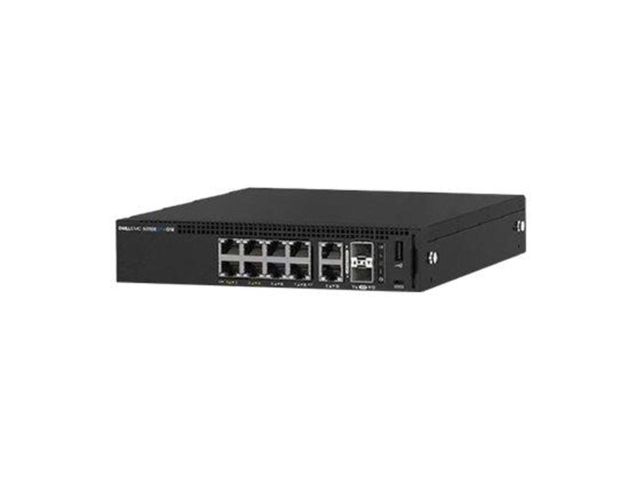 Dell EMC Switch N1108EP-ON, L2, 8 ports, RJ45 PoE/PoE+, 2