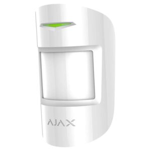 Detector de miscare si geam spart, wireless, alb – AJAX;