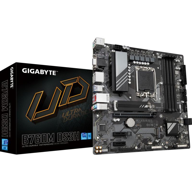 Placa de bază Gigabyte B760M DS3H DDR5 LGA1700