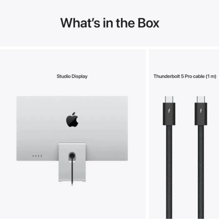 Apple Studio Display - 27 inch Retina 5K - Nano - Texture Glass with Tilt - Adjustable Stand