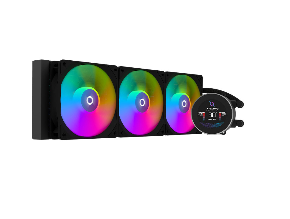 Cooler Procesor AQYRIS HYDRA 360 AIO NEGRU, marime radiator 360mm, - imagine 3