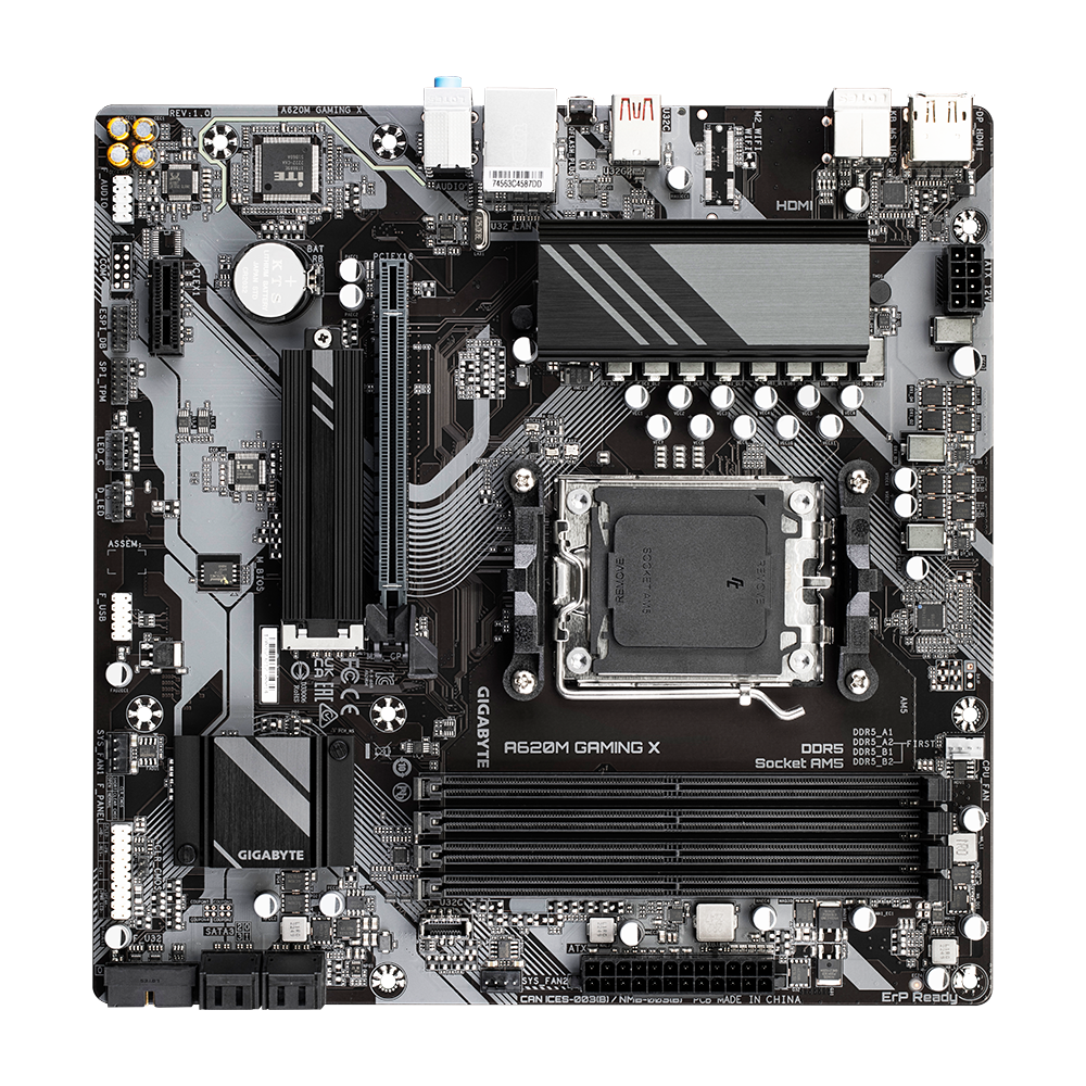 Placa de bază Gigabyte A620M GAMING X AX AM5 - imagine 6