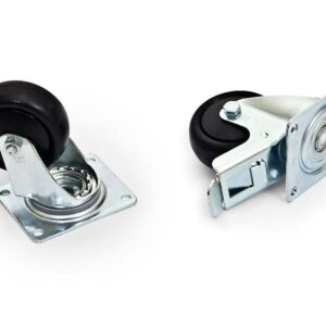 Set 4 roti Triton 2 roti cu frana, incarcare maxima