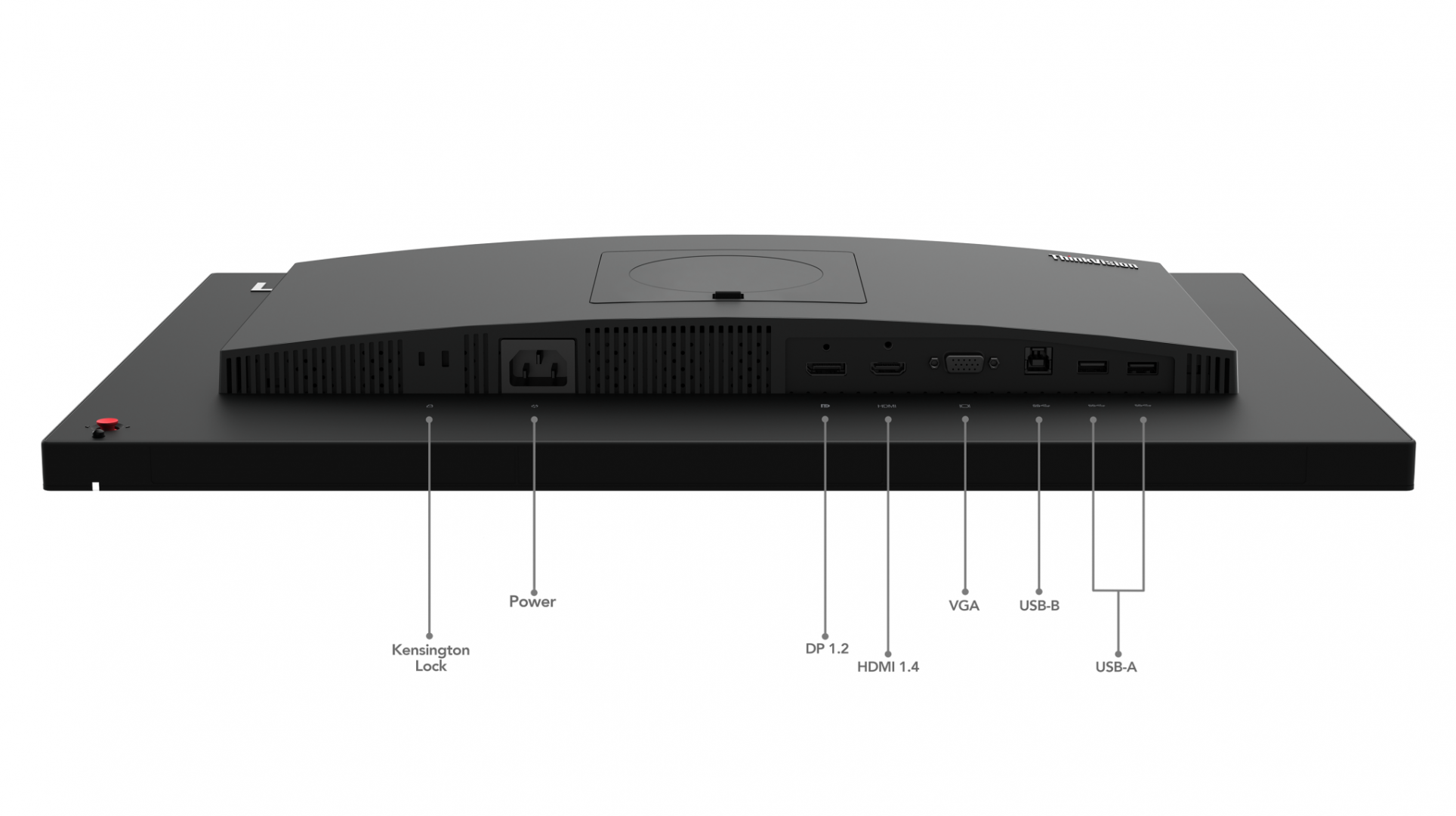 Lenovo ThinkVision T24v-30; 23.8"IPS, FHD (1920x1080), 16:9, Brightness: 250 cd/m², - imagine 9