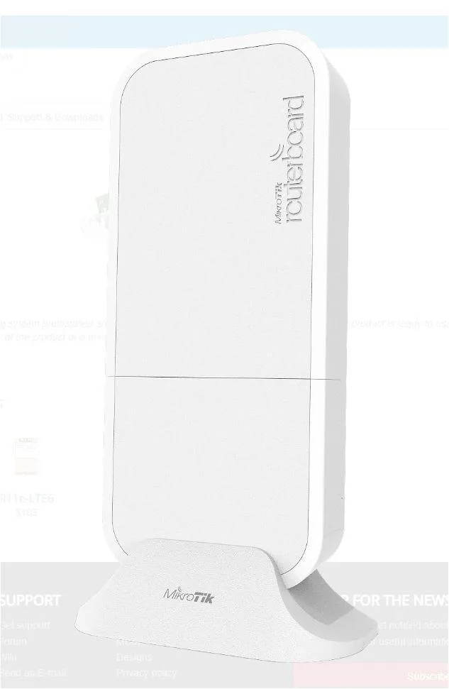 Mikrotik Wap R Weatherproof 2.4Ghz Wireless Access Point with A