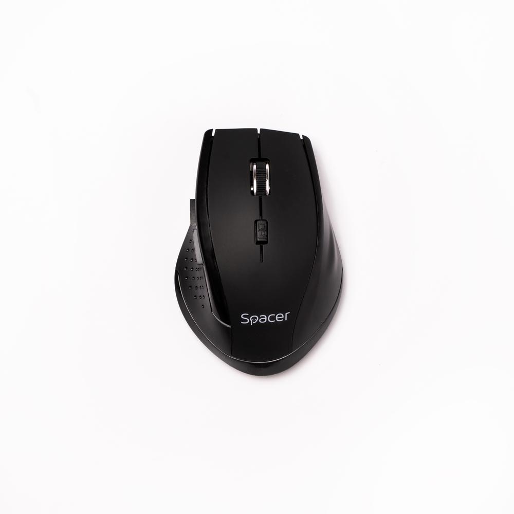 MOUSE Spacer, PC sau NB, fara fir, USB 2.4 GHz, - imagine 3