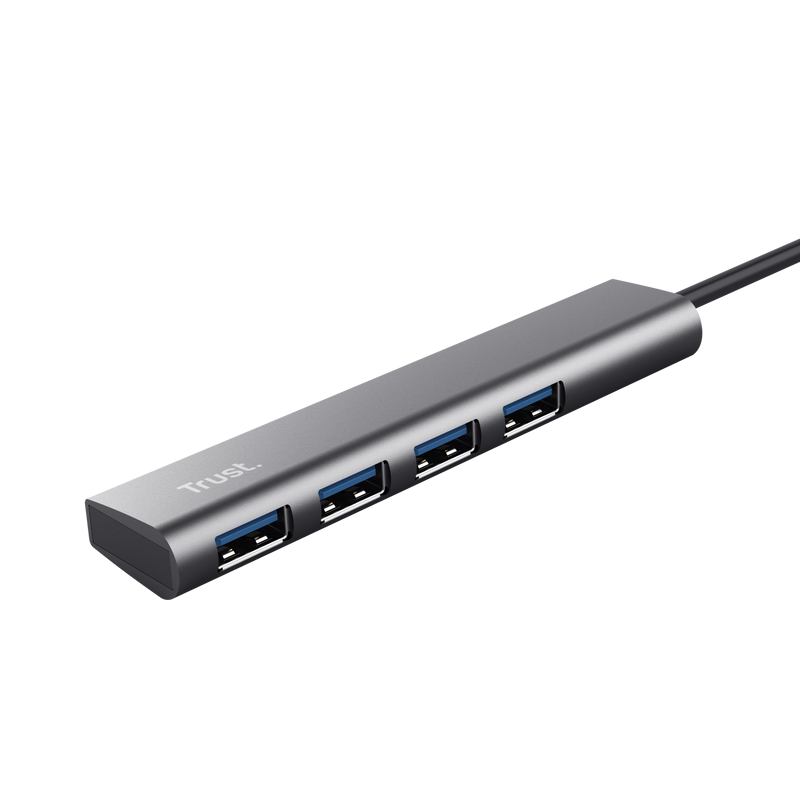 HUB USB Trust Halyx, USB-C la 4 x USB-A 3.2 - imagine 4