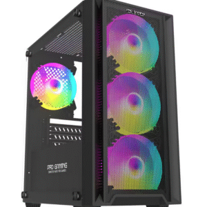 Carcasa PRO GAMING ARROW Mid Tower ARGB NEGRU
