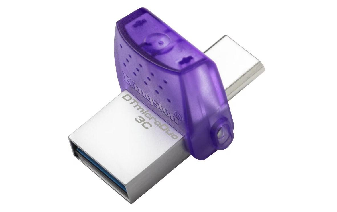 Memorie USB Flash Drive Kingston 256GB DT MicroDuo, USB 3.0, - imagine 3