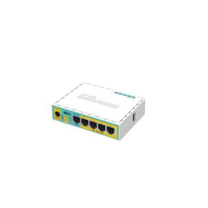 ROUTER MIKROTIK RB750UPR2, hEX PoE lite, 5xLAN Fast Ethernet (four