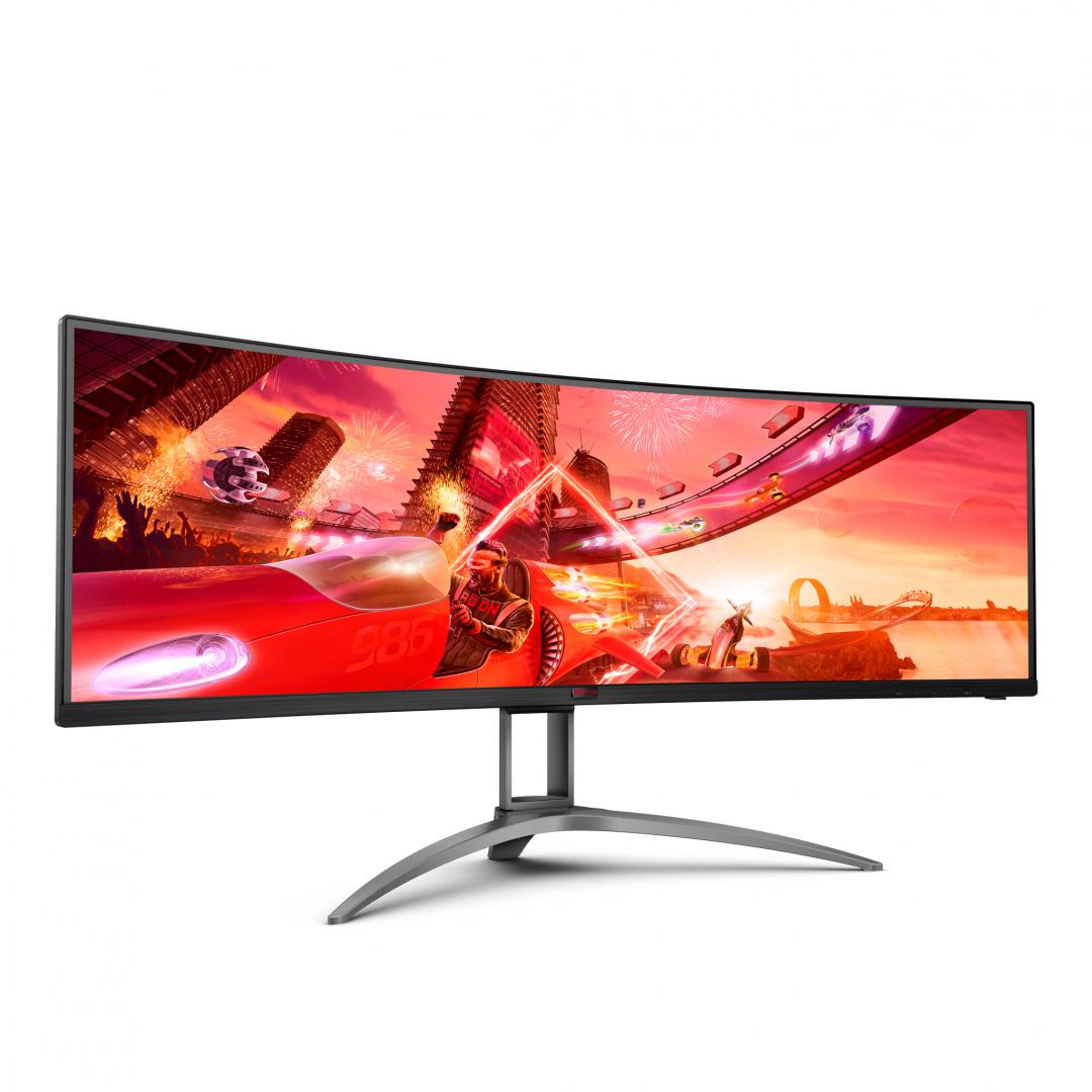 Monitor AOC 48.8" AG493UCX2, Curvature: 1800R, Diagonal (inch): 48.8, Diagonal - imagine 6
