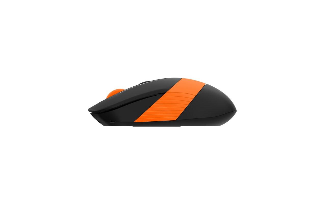 Mouse A4tech, gaming, wireless, optic, 2000 dpi, negru / portocaliu - imagine 6