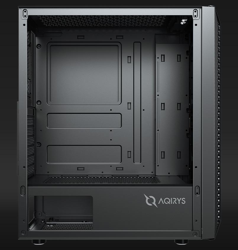 Carcasa Aqirys Mizar Midi Tower Black RGB - imagine 8