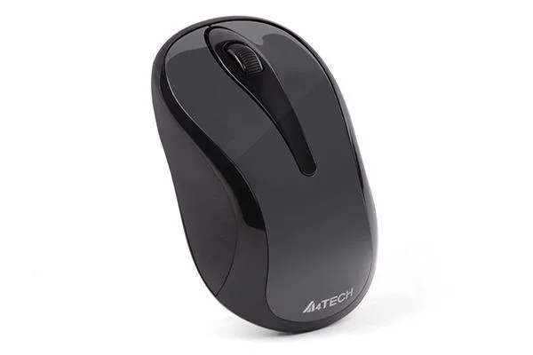 Mouse A4tech, Wireless, 1000 Dpi, butoane/scroll 3/1, Gri