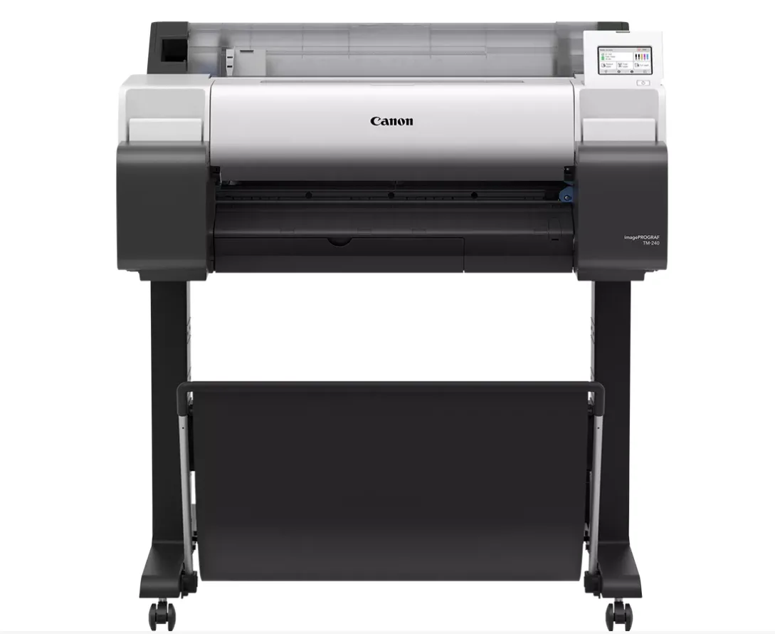 Plotter CANON Imageprograf TM-240 24″(610mm), Format A1, 5 Culori, Rezolutie
