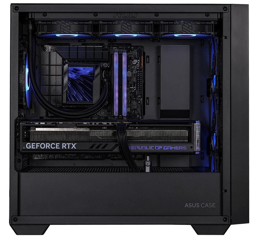 Carcasa ASUS A21 PLUS Mid Tower ARGB NEGRU - imagine 5