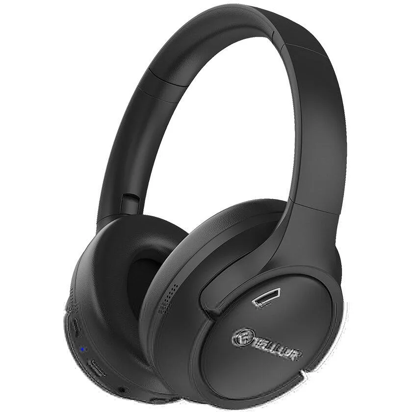 Casti Bluetooth Tellur Vibe - negru - frecventa 2.4GHz - Class 2 - sensibiliate 113 ±3dB