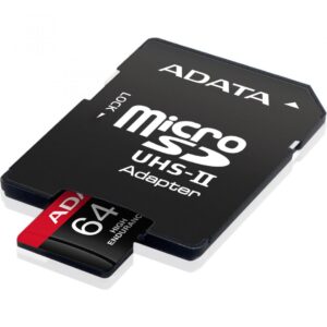 Card de Memorie MicroSDXC Adata, 64GB, Adaptor SD, Class 10