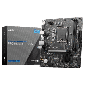 Placa de bază MSI PRO H610M-E DDR4 LGA1700