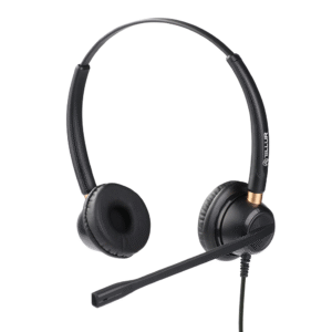 Casti cu fir call center Tellur Voice 520N, binaural, USB,