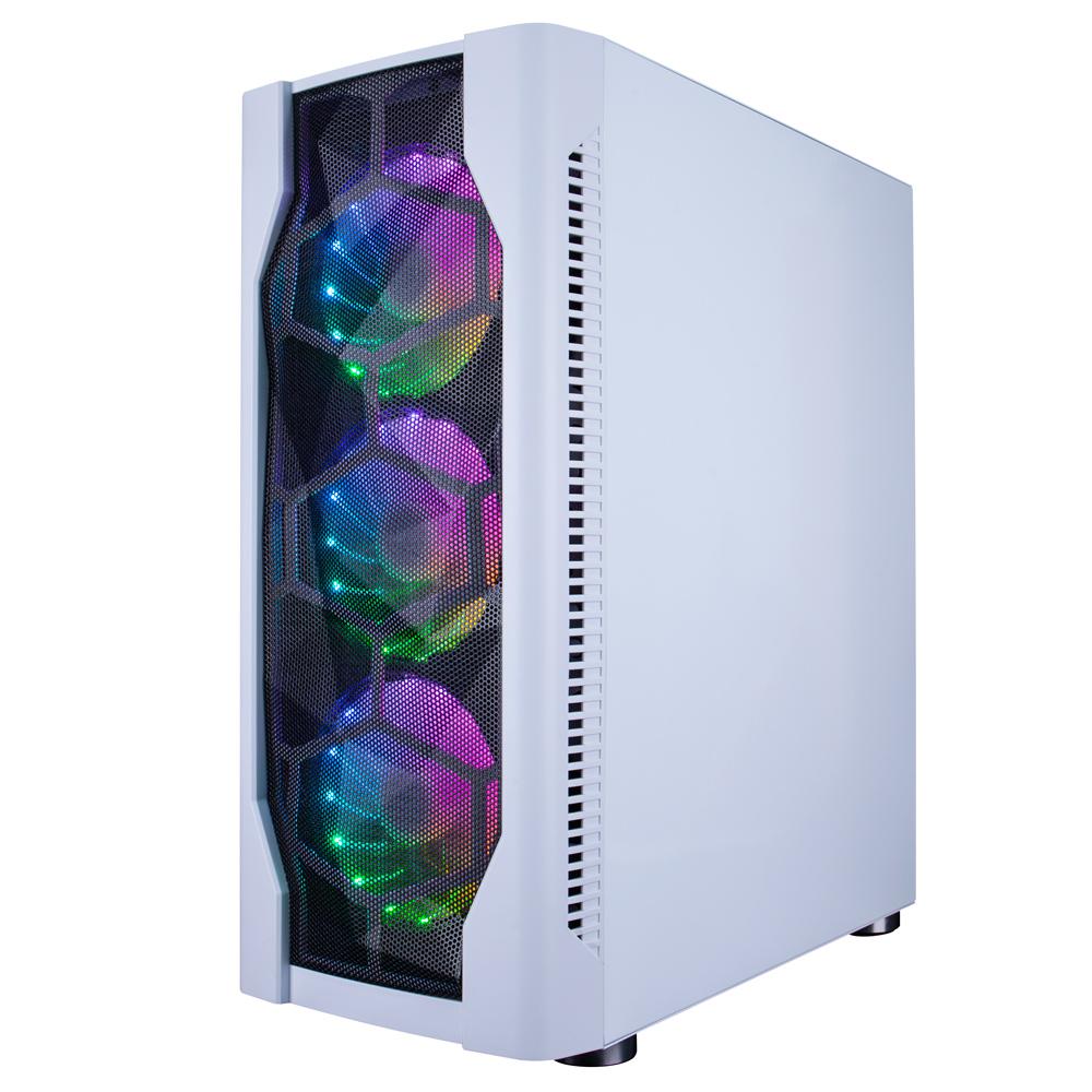Carcasa 1STPLAYER DK D4 Mid Tower RGB ALB - imagine 4