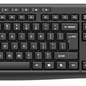 Tastatură wireless 2.4G Tastatură: cu rând independent de taste multimedia