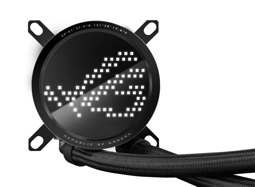 Cooler Procesor Asus Rog Ryuo Iii 240 Argb Negru