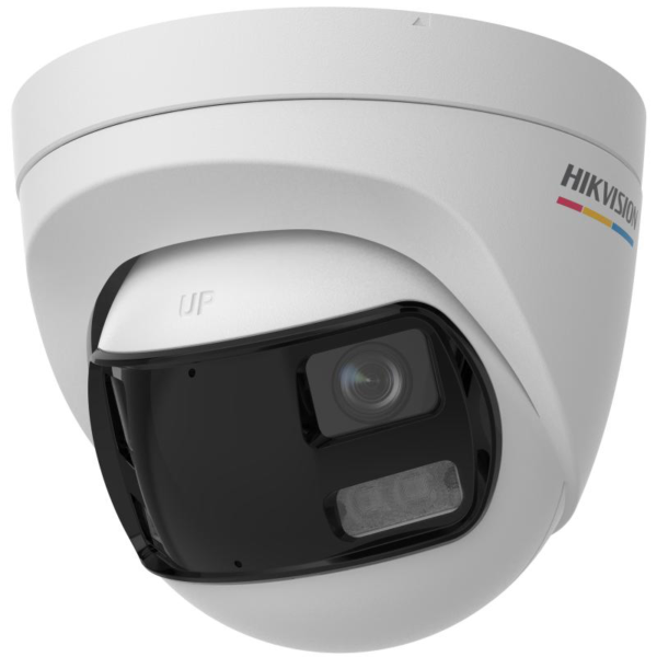 Camera de supraveghere Turret 3K Hikvision DS-2CE72KF3TP-DLS, lentila duala fixa