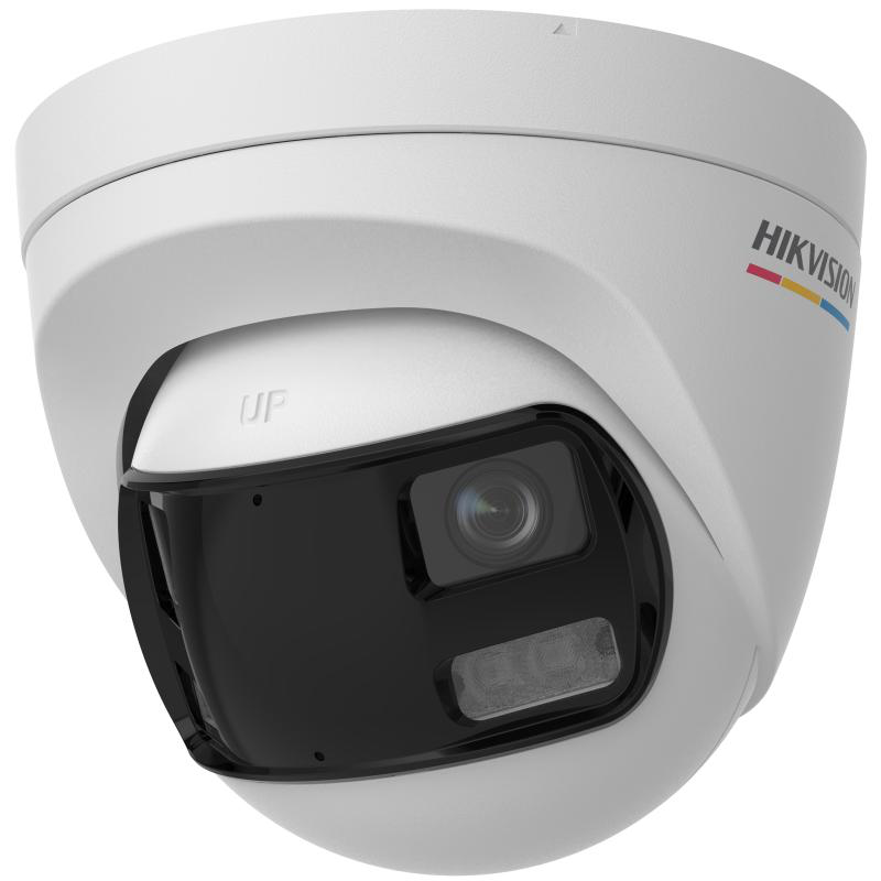 Camera de supraveghere Turret 3K Hikvision DS-2CE72KF3TP-DLS, lentila duala fixa