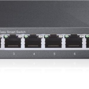 Switch TP-Link TL-SG108E, 8 port, 10/100/1000 Mbps
