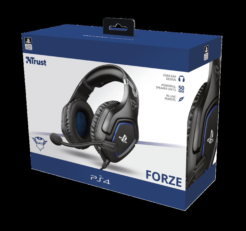 Casti cu microfon GXT 488 Forze PS4 Gaming, negru - imagine 11