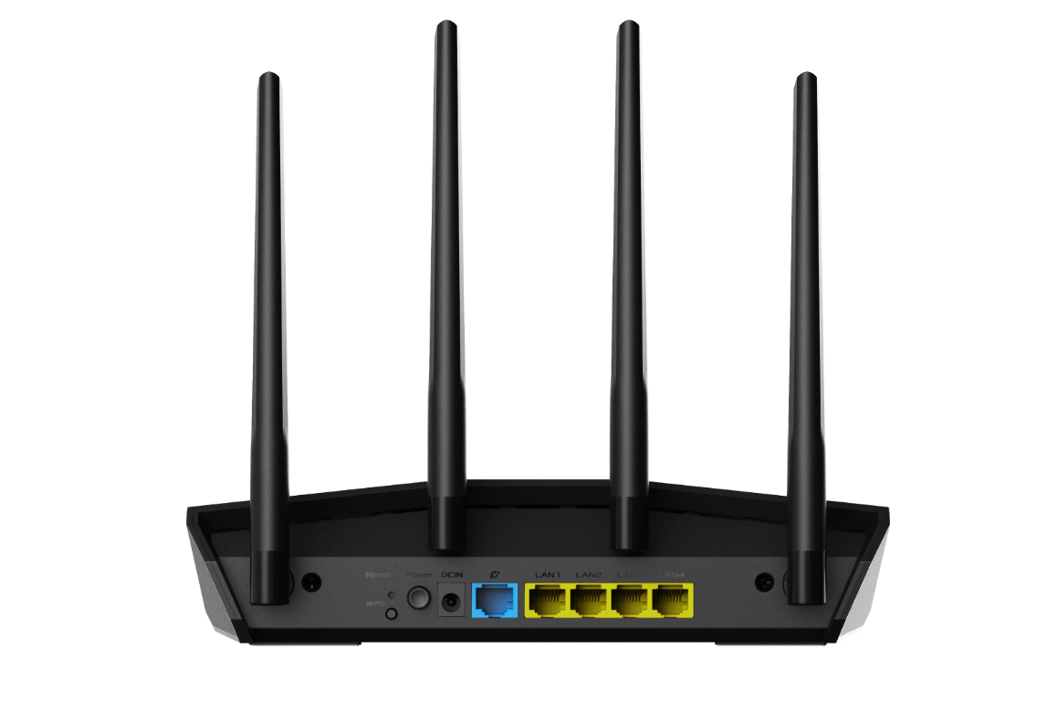 Asus Wireless Router RT-AX57, AX3000 2402 Mbps+ 574 Mbps, Dual-Band-2.4, - imagine 4