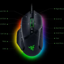 Mouse Razer cu Fir Razer Basilisk V3 Pro, Butoane Programabile
