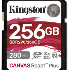 Card de Memorie SDXC Kingston Canvas React Plus Class 10