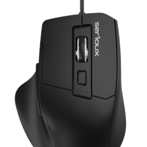 MOUSE SERIOUX SRXM-OPM168  Mouse optic cu fir USB 6D