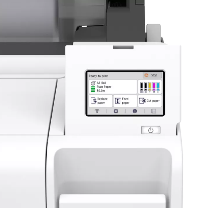 Plotter Canon imagePROGRAF TM-240 24"(610mm), format A1, 5 culori, rezolutie - imagine 3