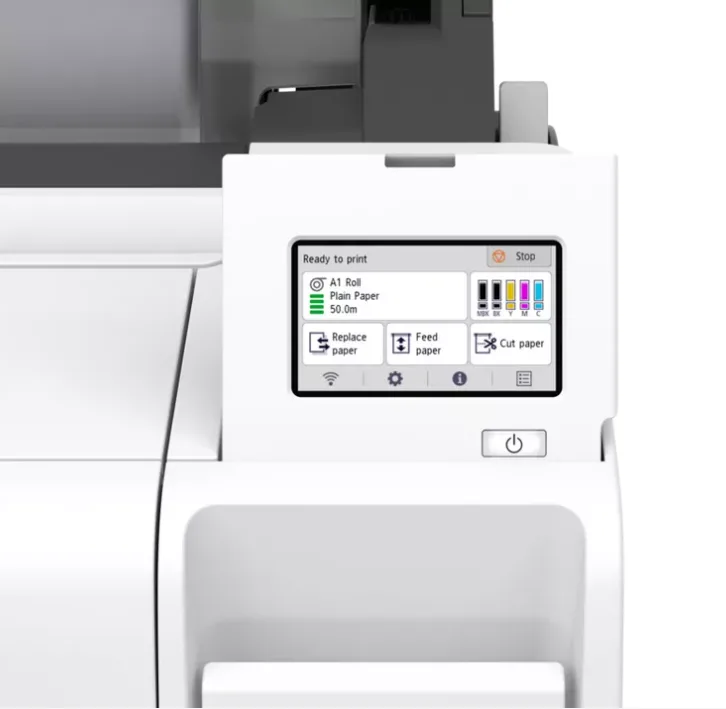 Plotter CANON Imageprograf TM-240 24″(610mm), Format A1, 5 Culori, Rezolutie