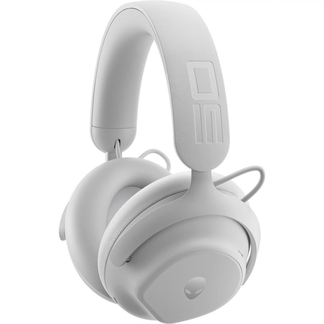 Alienware Pro Wireless Gaming Headset Lunar Light - imagine 6
