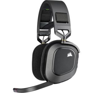 Casti cu microfon Corsair HS80 WIRELESS Surround 7.1, Multi-platform Gaming,