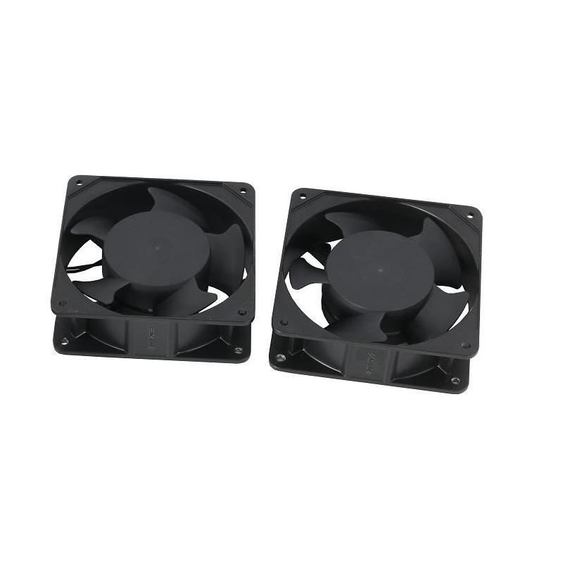 Ventilator plafon 2 fan + cablu , pentru rack perete