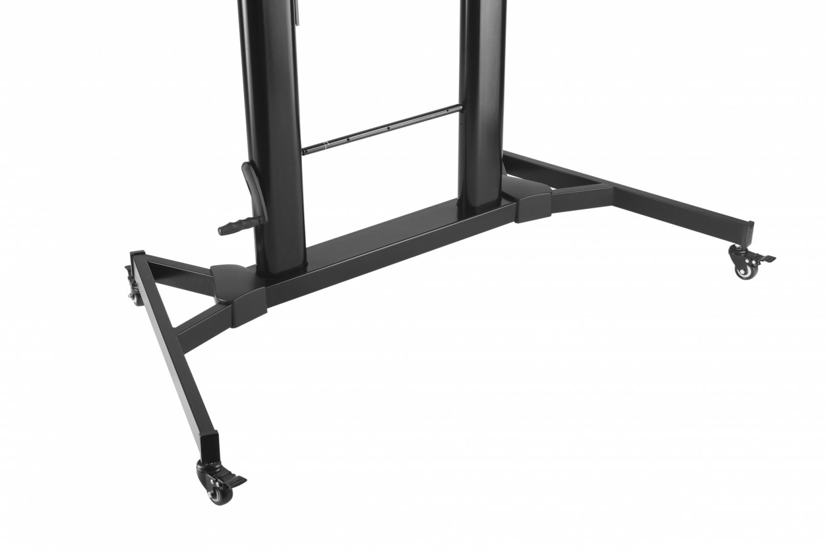 Stand TV mobil Serioux ajustabil TV03H-610TW, dimensiuni: 1350x683x2281mm, compatibilitate - imagine 6