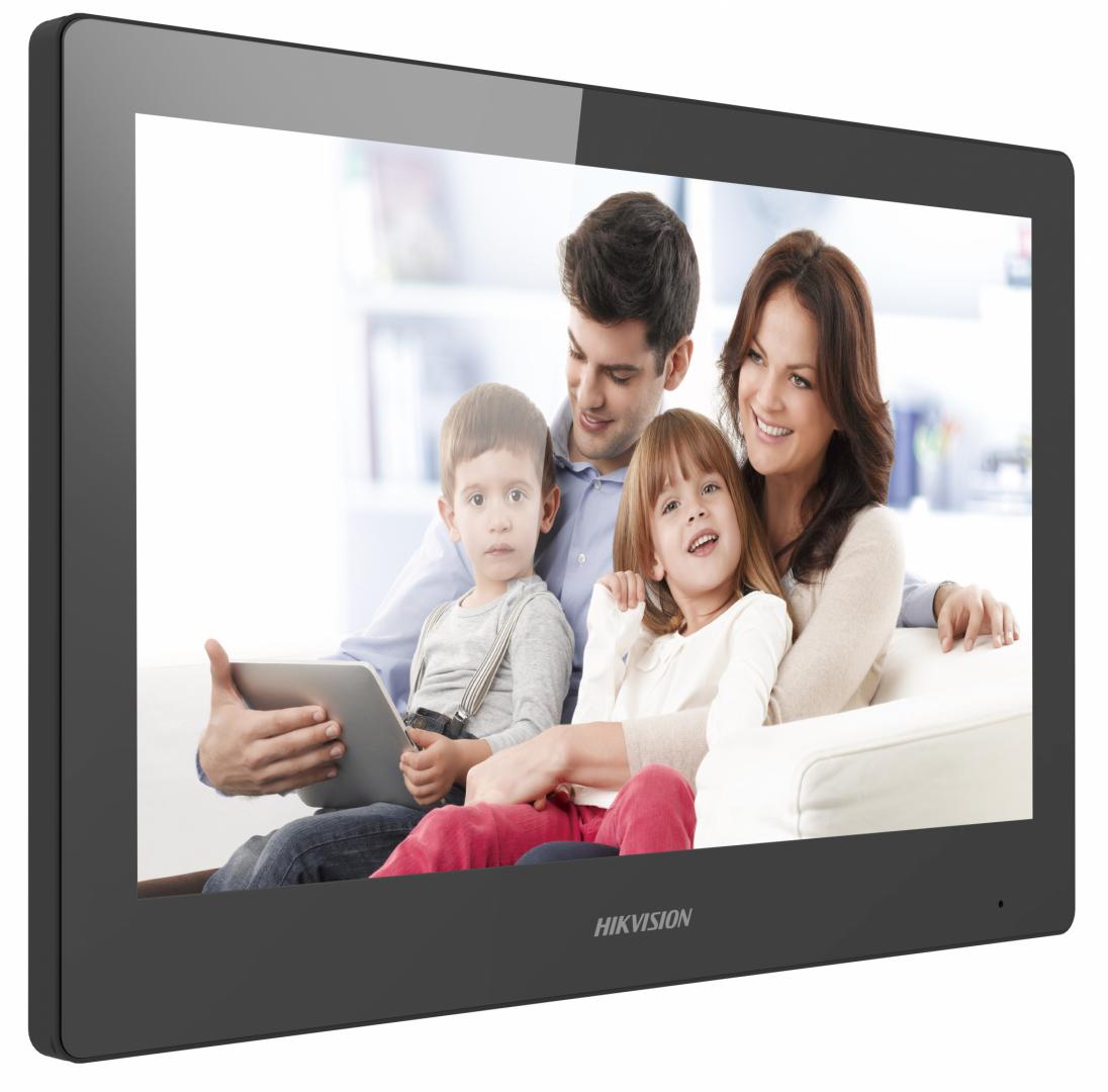 Monitor videointerfon WIFI modular 10" color Hikvision DS-KH8520-WTE1/EU; ecran LCD - imagine 3