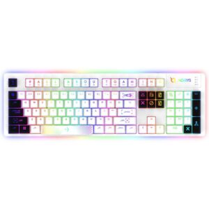 Tastatura mecanica cu fir Aqrys Aludra, 104 taste, switch