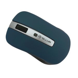 Mouse wireless Tellur Basic, LED, Albastru inchis