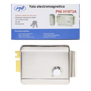 PNI Yala electromagnetica H1073A din otel, cu butuc Fail Secure