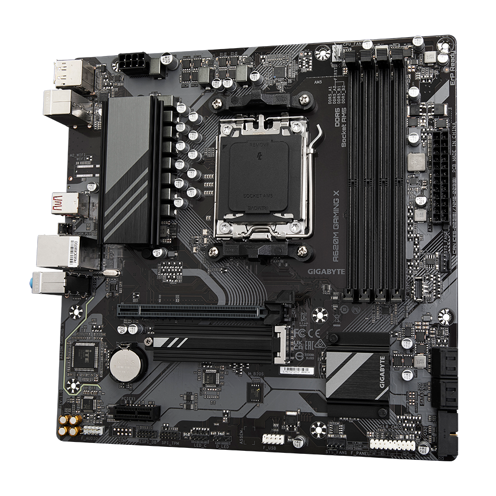 Placa de bază Gigabyte A620M GAMING X AX AM5 - imagine 5