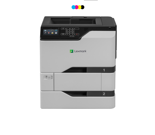 Imprimanta laser color Lexmark CS720dte, A4,Grup de lucru mediu,Ecran tactil