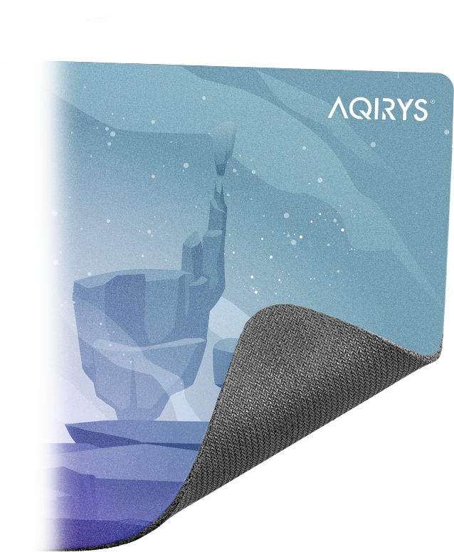 Mousepad AQIRYS Gravity Medium, fabricat din material din microfibra, dimensiuni - imagine 4