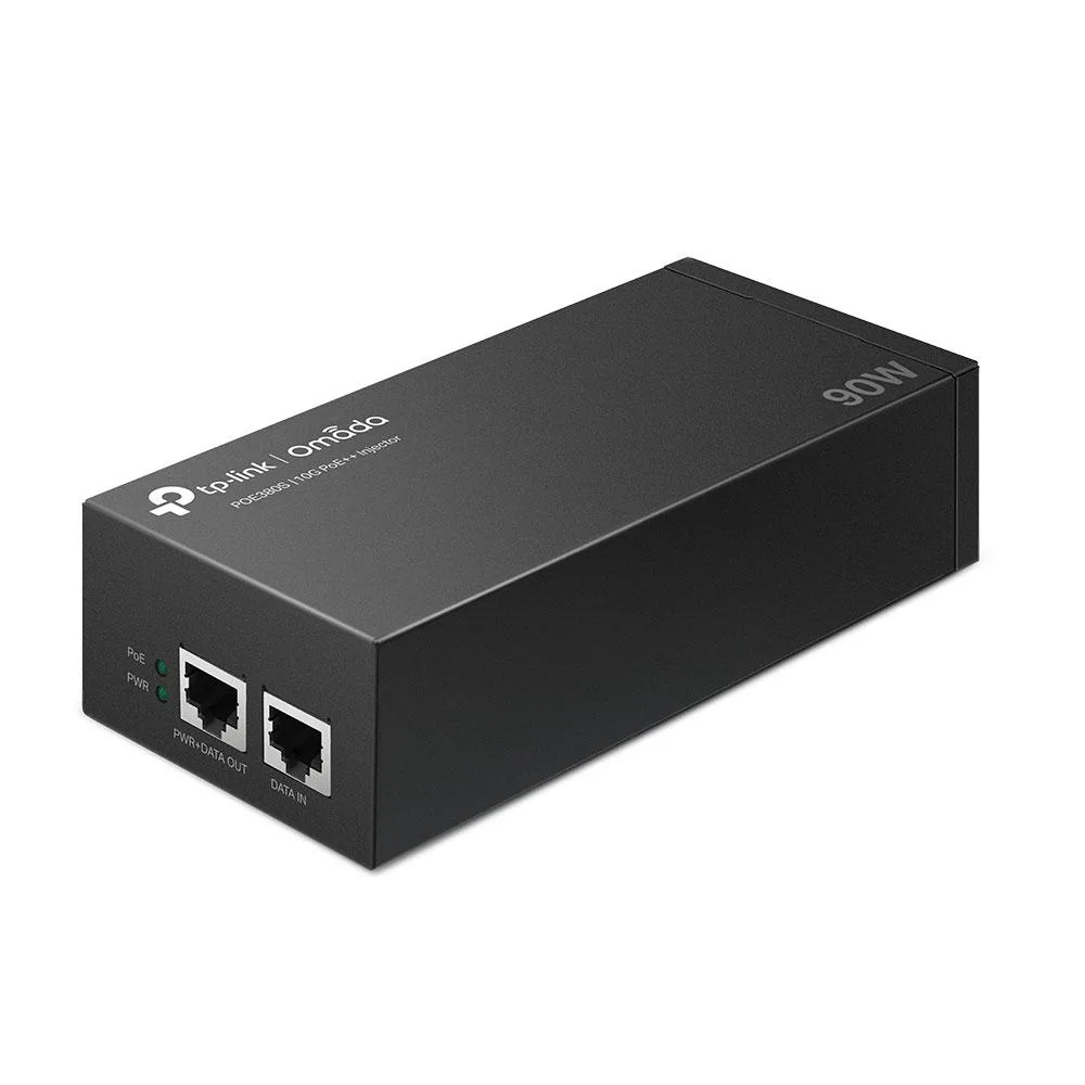 OMADA 10G PoE++ Injector Adapter - 1x Port 10Gbps POE Port