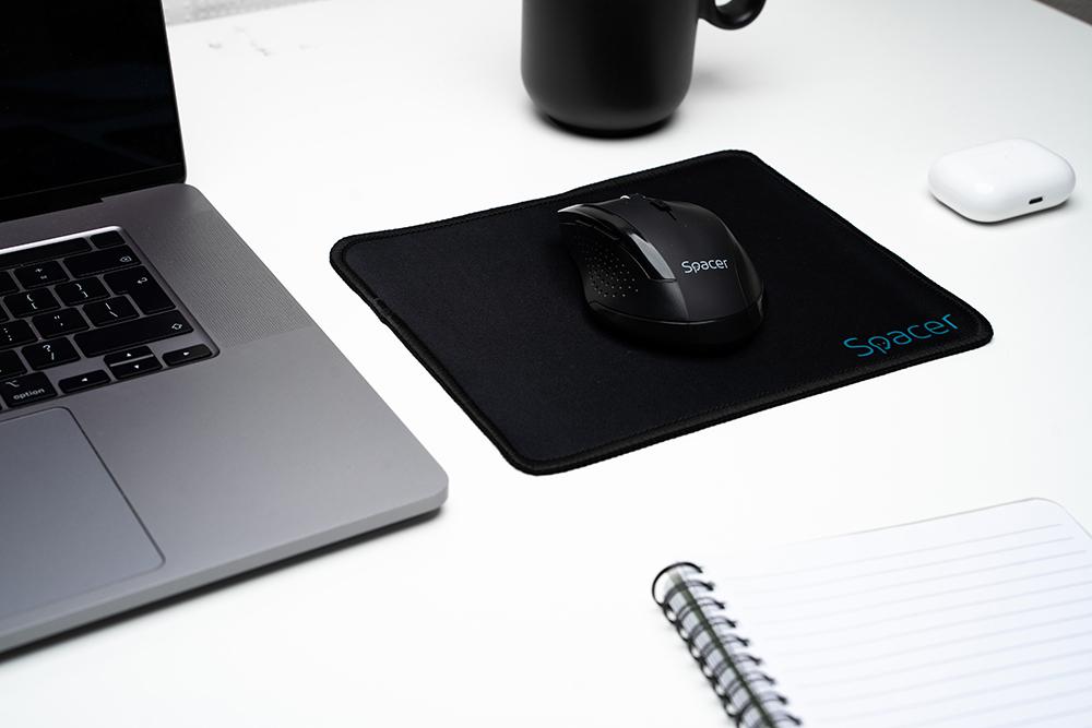 MOUSE PAD SPACER SP-PAD-S, cauciuc si material textil, cusut pe - imagine 4